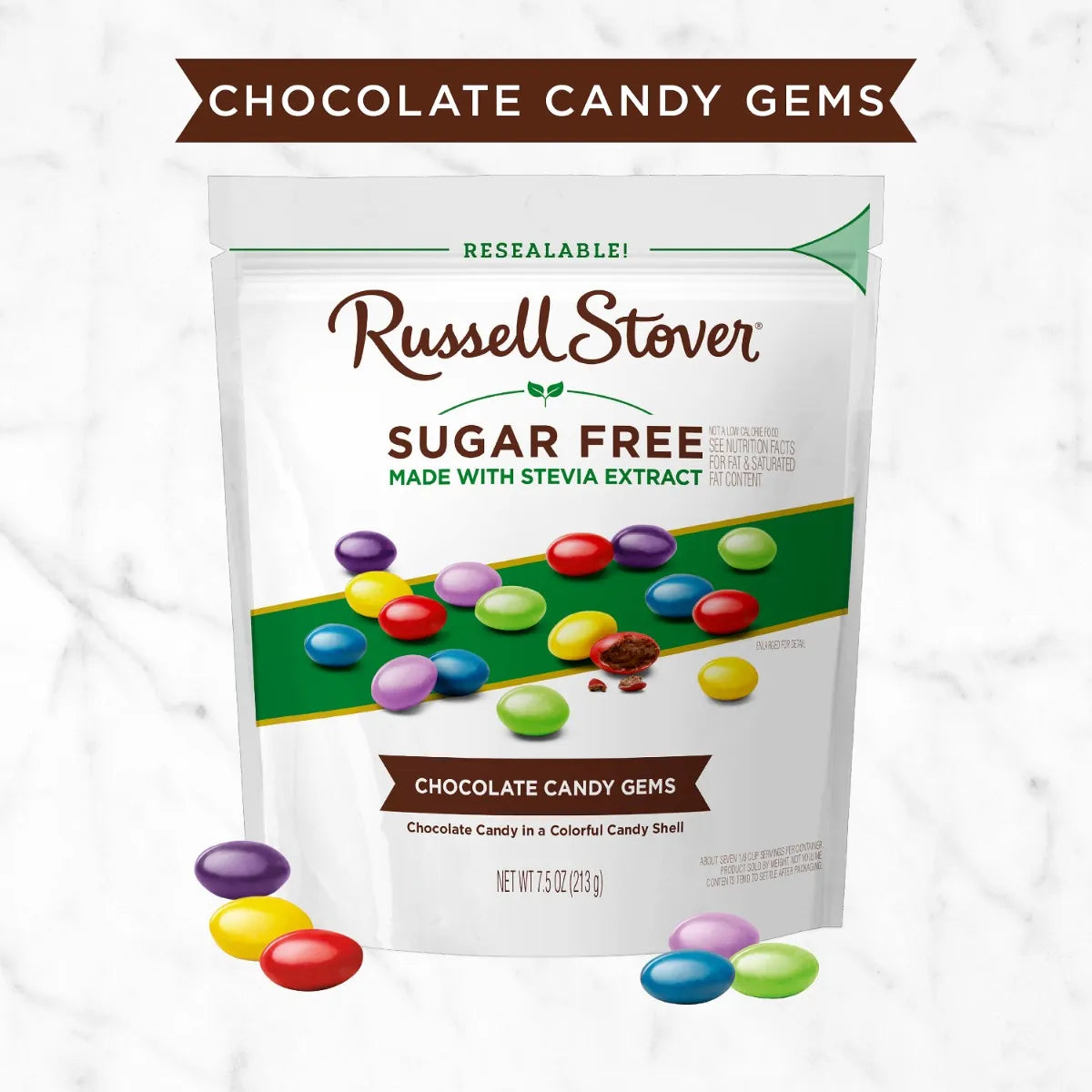 Russell Stover Sugar-Free Smart Beans Chocolate-213g