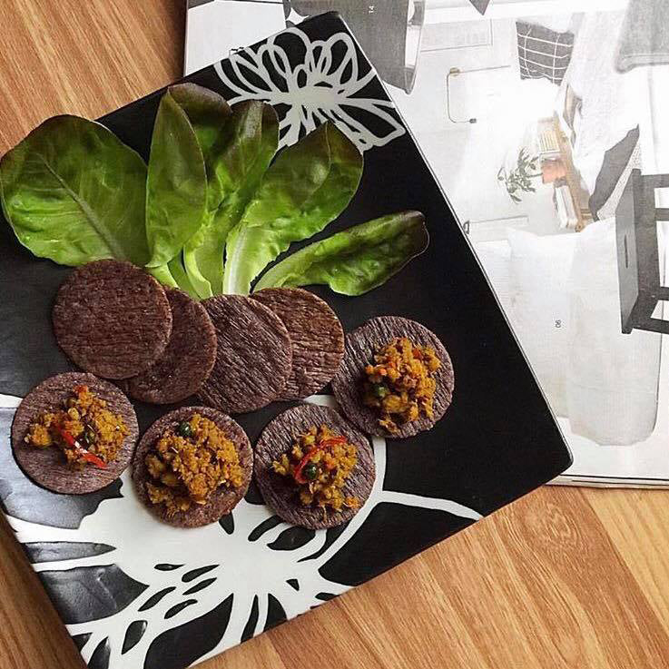 BioAsia Organic Riceberry Crackers 無糖無麩質純素有機紫莓糙米原味脆餅 - 115g