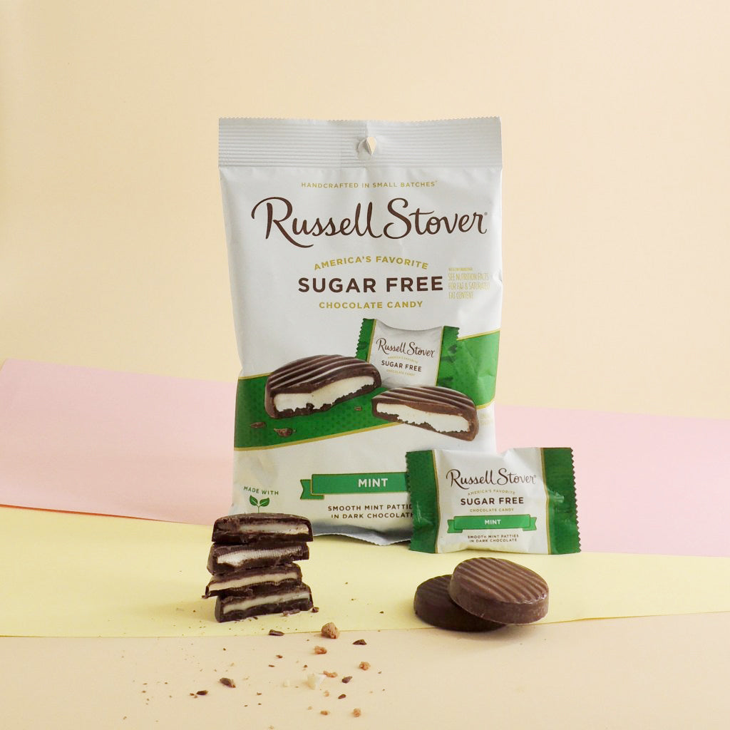 Russell Stover Mint 無糖薄荷夾心朱古力 - 85g