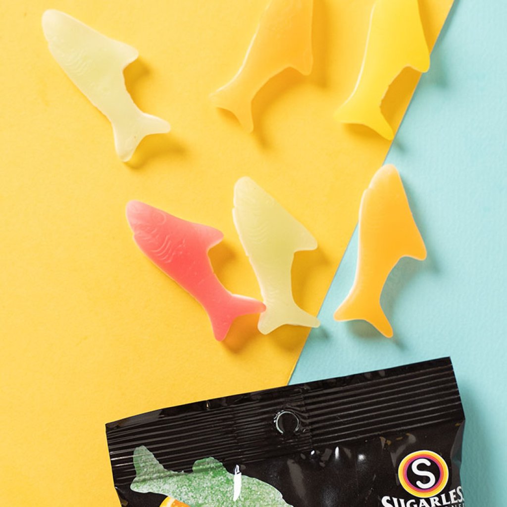 Sugarless Jac the Shark Sugarless Fish Jelly - 70g