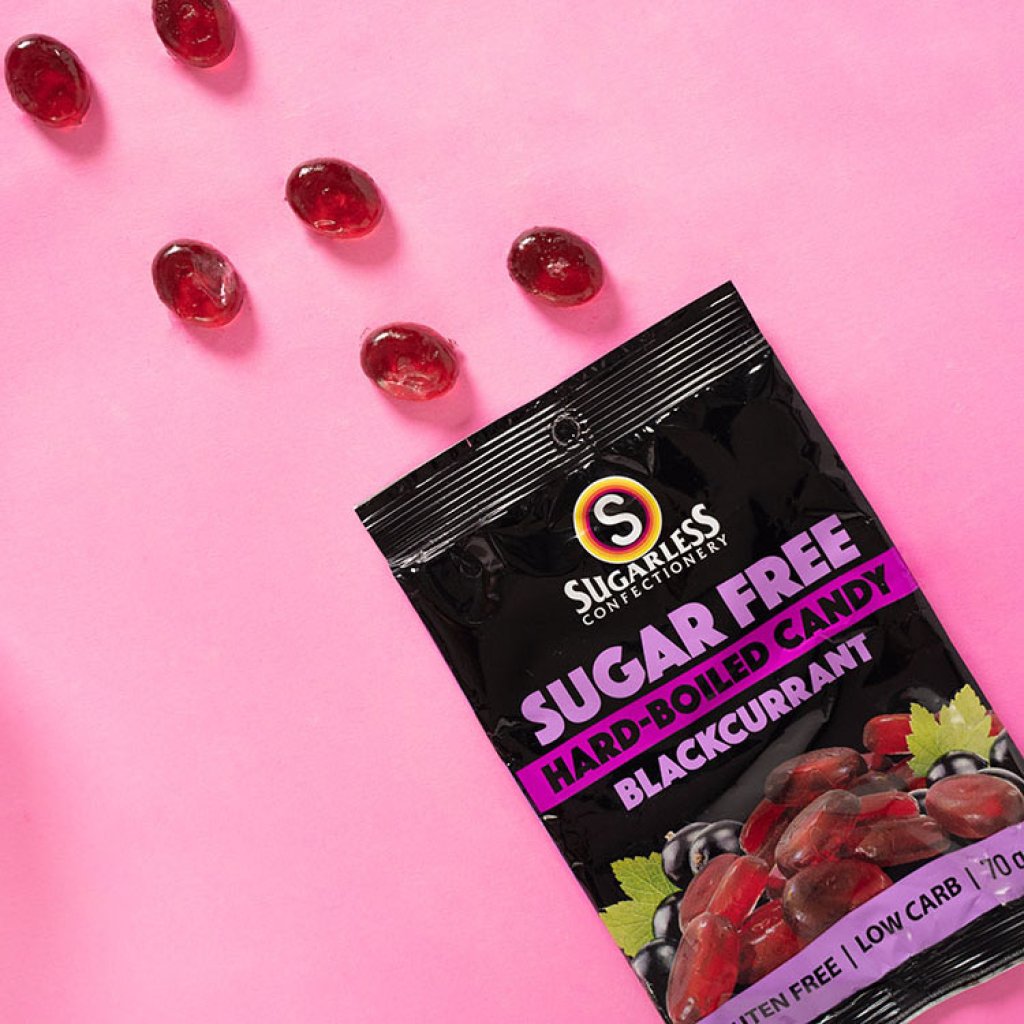 Sugarless 無糖黑加侖子硬糖 - 70g