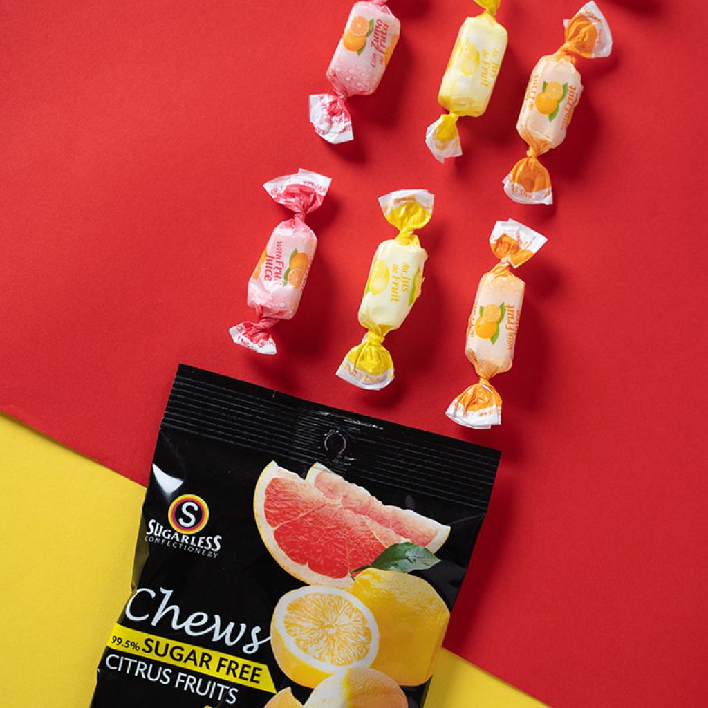 Sugarless Sugarless Lemon Mixed Fruit Gummies - 70g