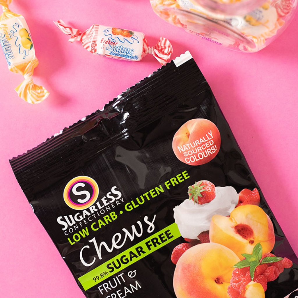 Sugarless 無糖蜜桃雜果軟糖 - 70g