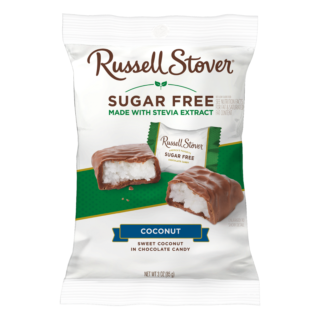 Russell Stover Coconut Sugar-Free Coconut Chocolate - 85g