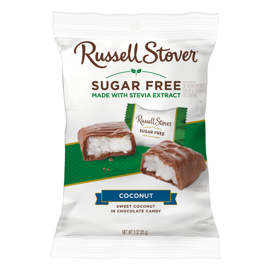 Russell Stover Coconut 無糖椰子朱古力 - 85g