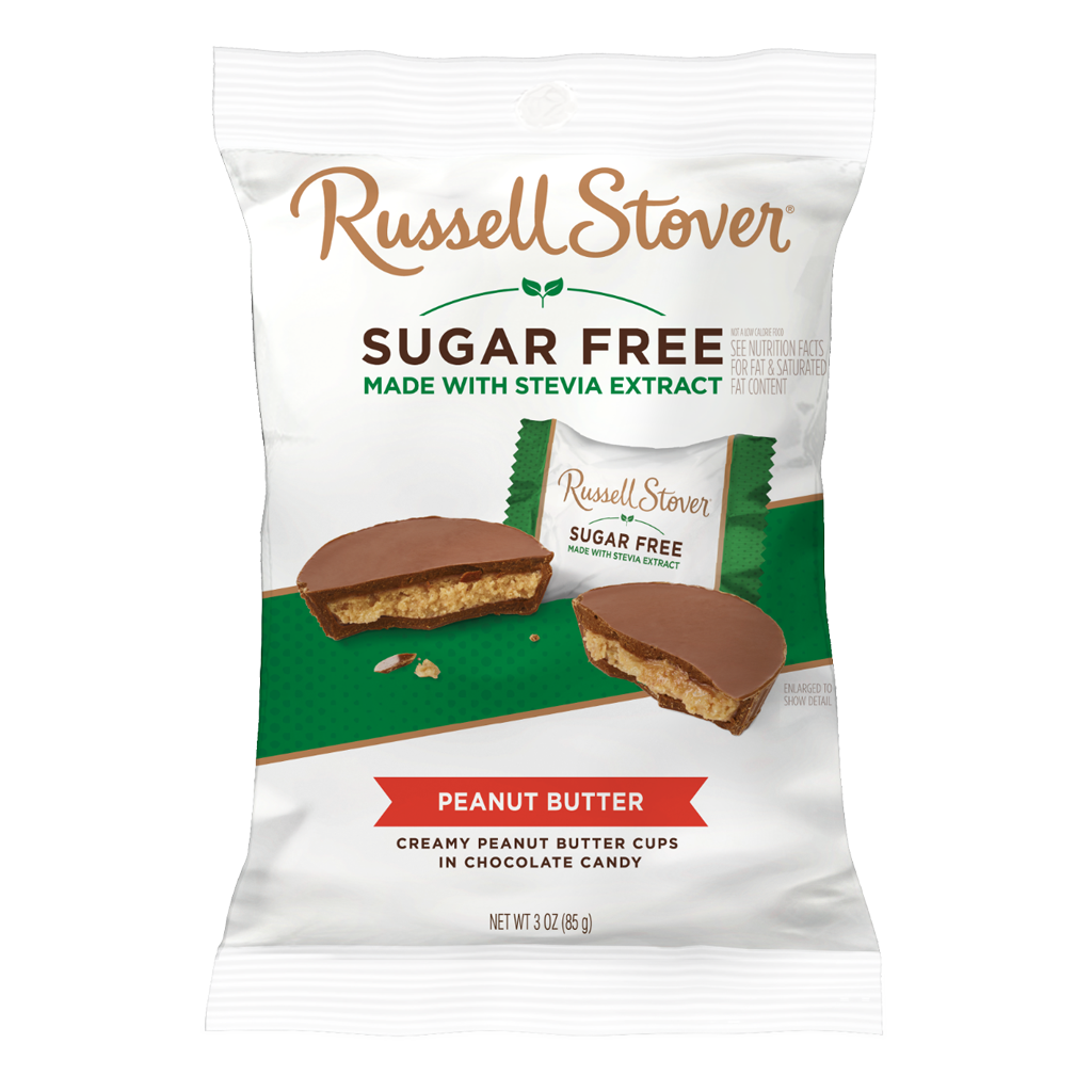 Russell Stover Peanut Butter 無糖花生朱古力 - 85g