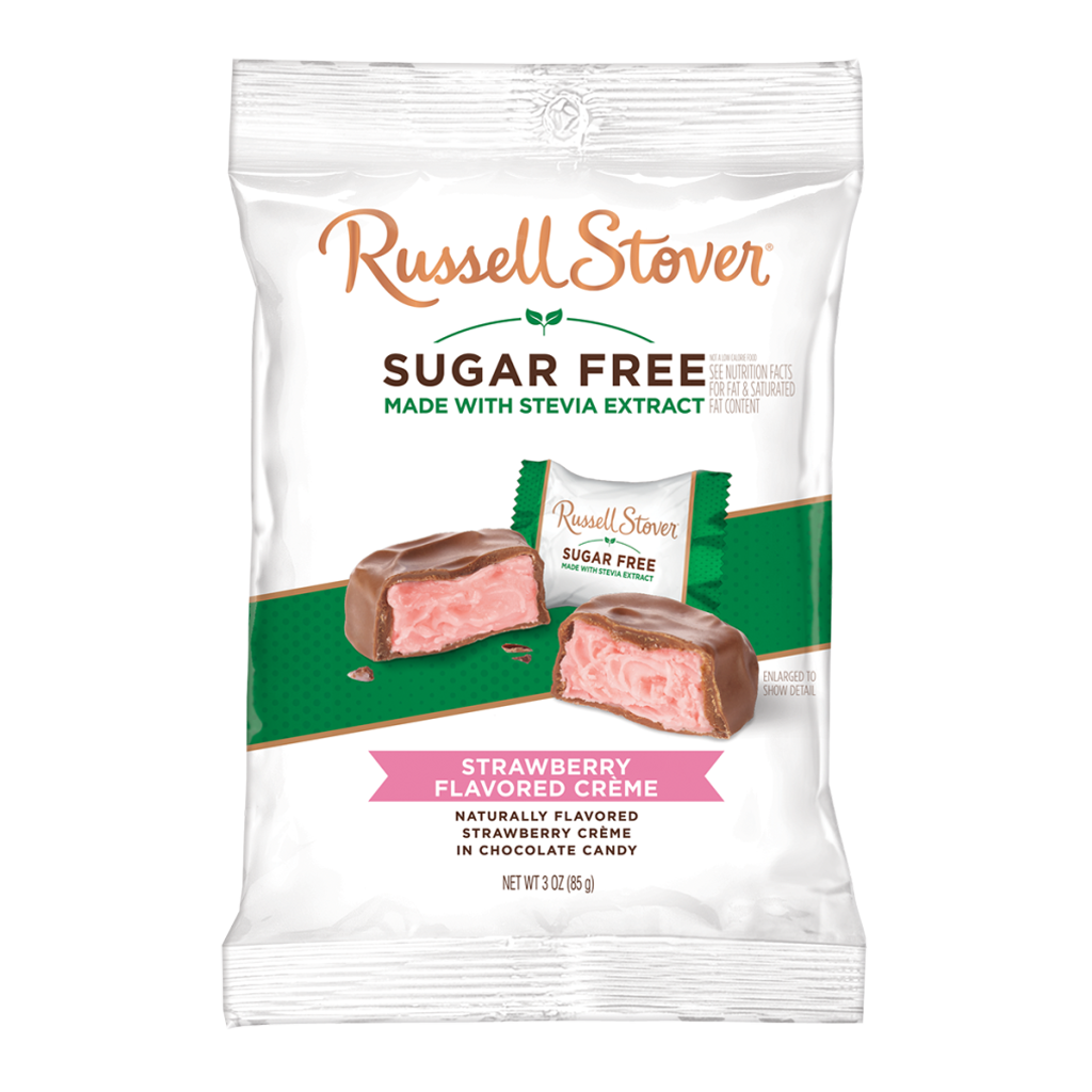 Russell Stover Straberry Sugar-Free Straberry Chocolate - 85g