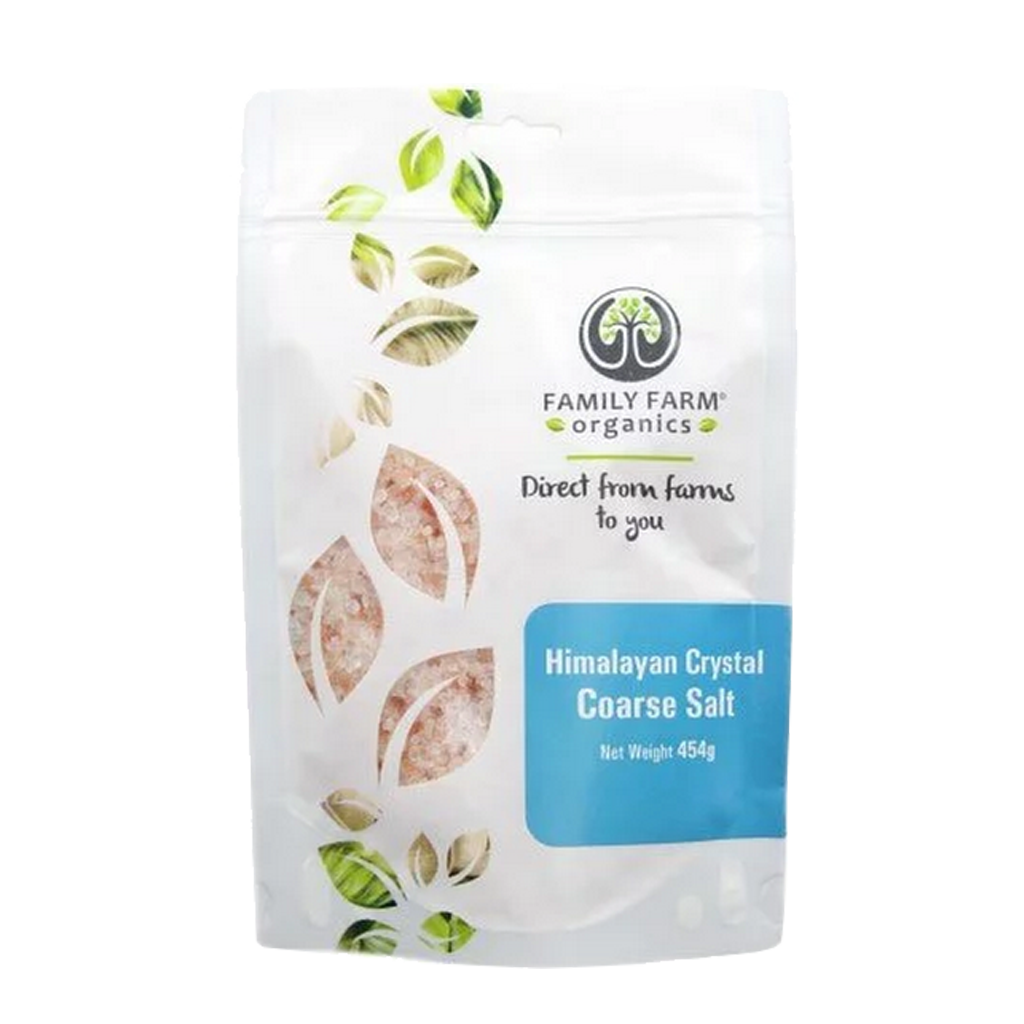 Family Farm Organics Himalayan Crystal Salt (Coarse) 有機喜馬拉雅水晶鹽(粗) - 454g