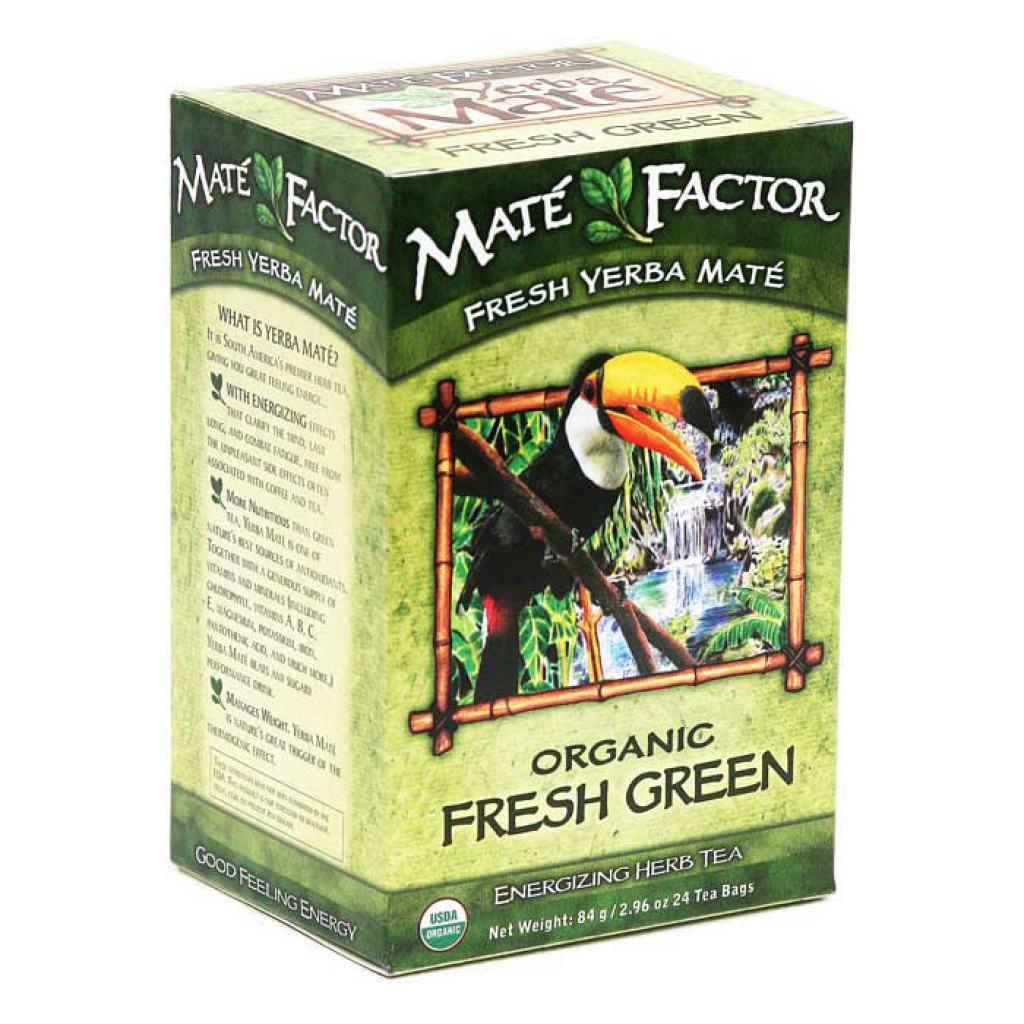 Mate Factor - 1盒裝 84g 有機馬黛綠茶小包(24小包)