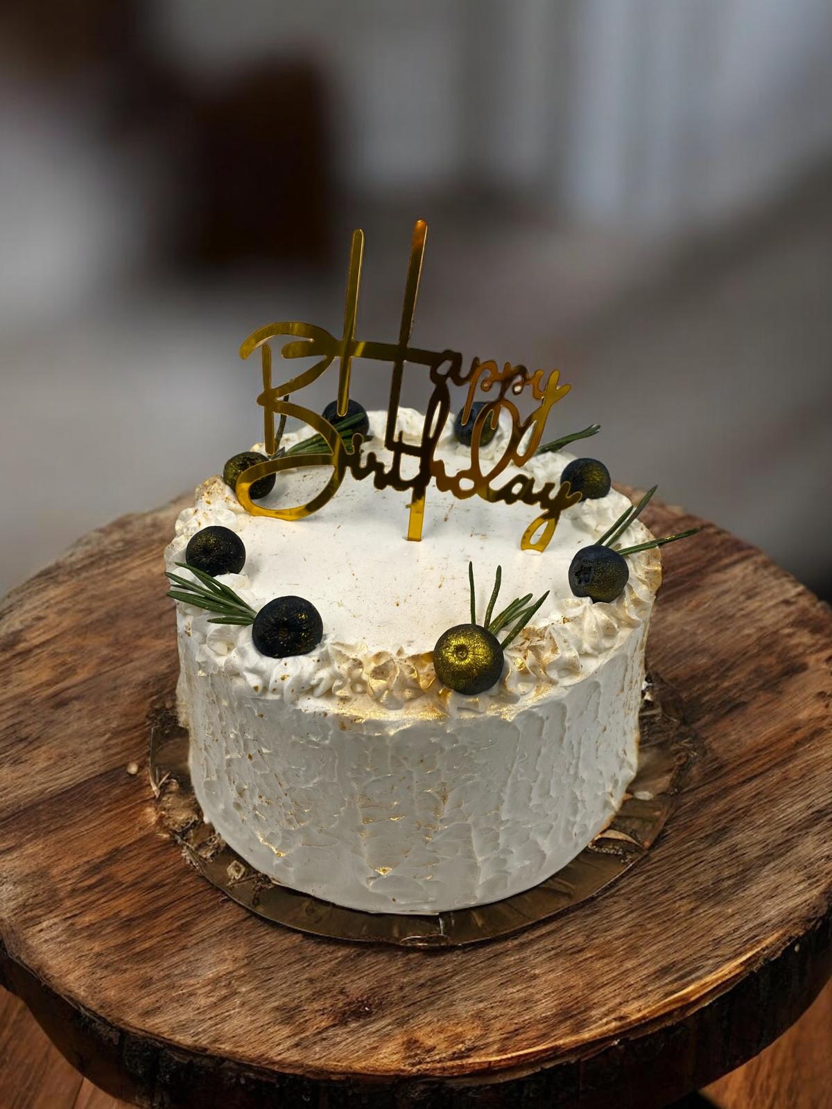 Celebrate Father's Day: Sugar-Free Blueberry Angel Food Cake