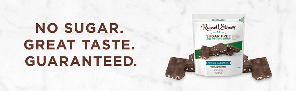 Russell Stover Sugar Free Almond Chocolate - 85g