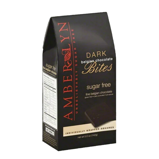 Amberlyn Dark Chocolate Bites 無糖方塊黑朱古力 - 142g