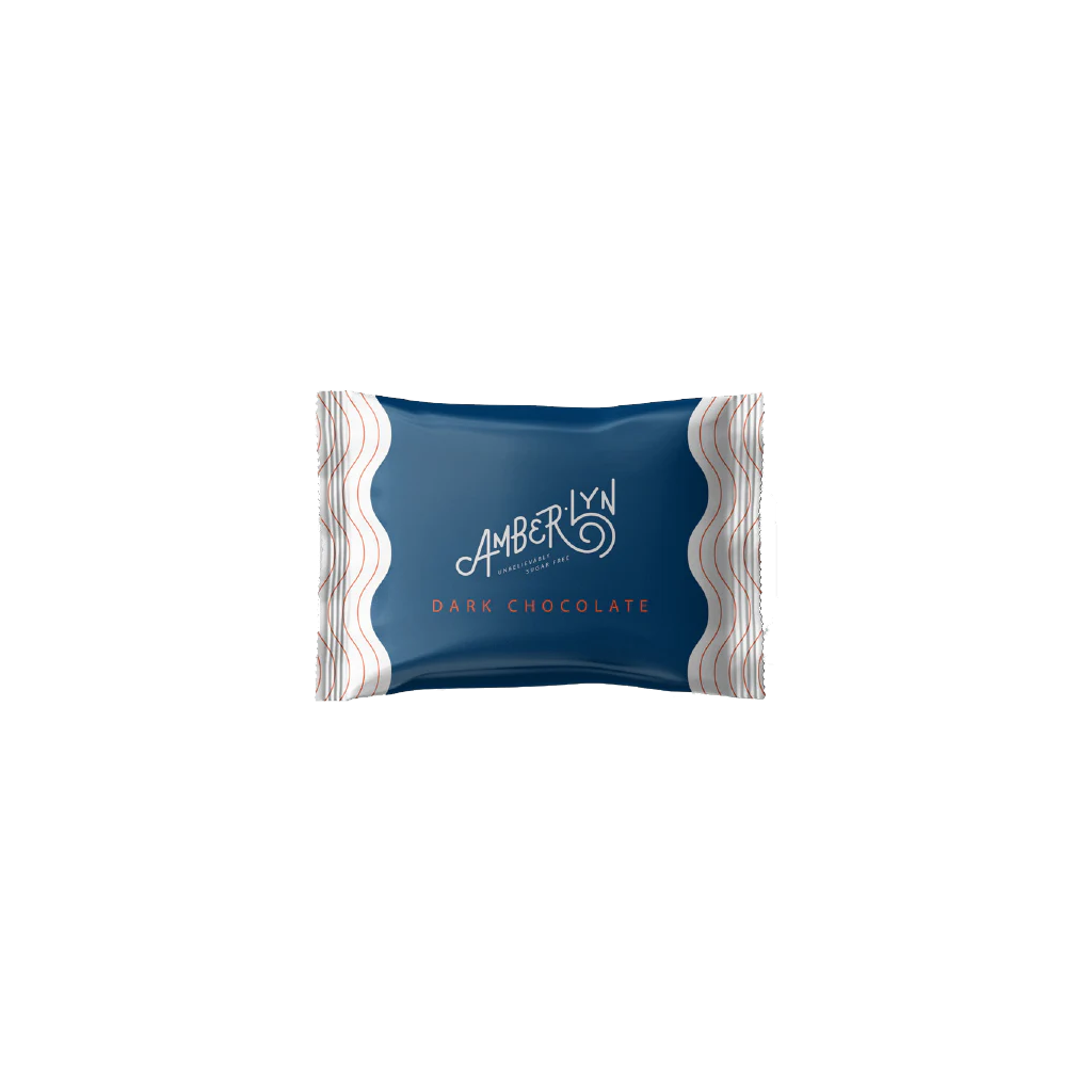 Amberlyn Dark Chocolate Espresso Truffles Sugar Free Espresso Soft Center Dark Chocolate - 204g