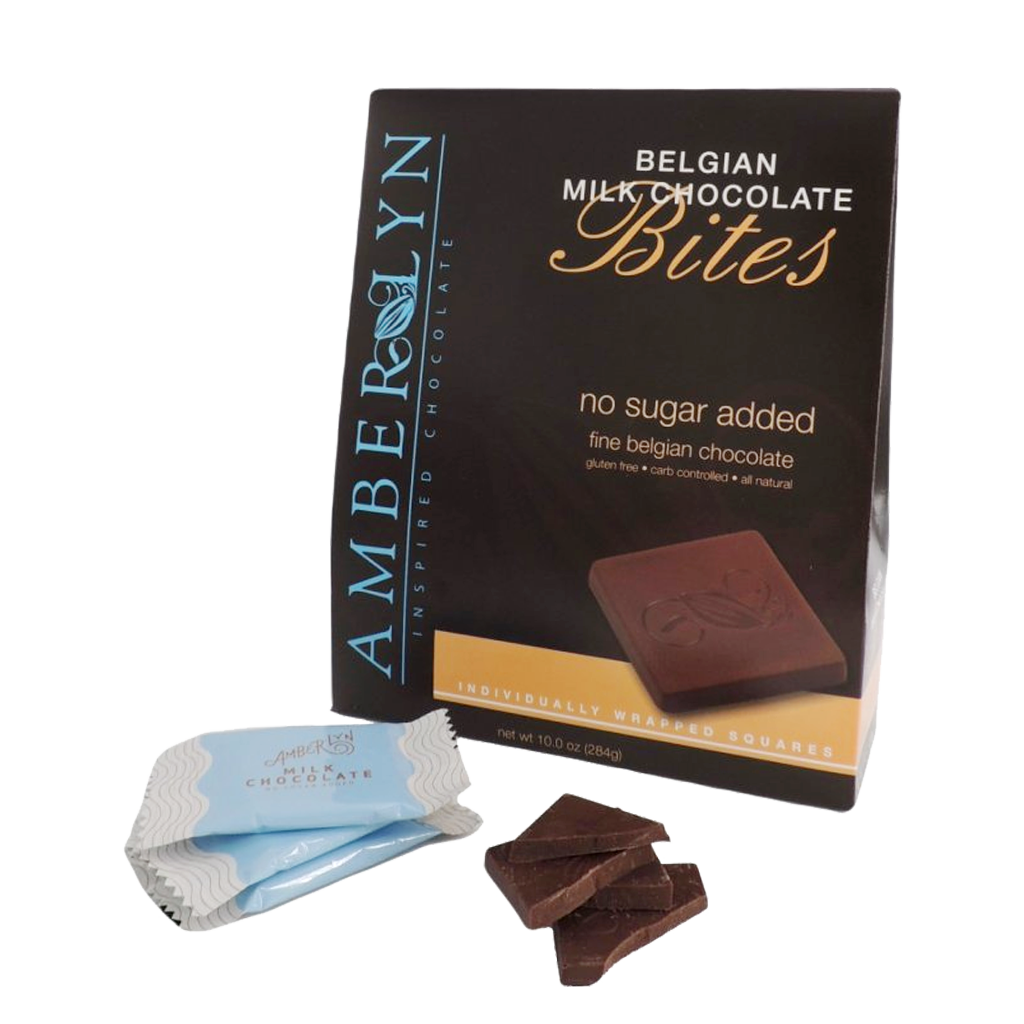 Amberlyn Milk Chocolate Bites Sugar-free Milk Chocolate Bites - 284g