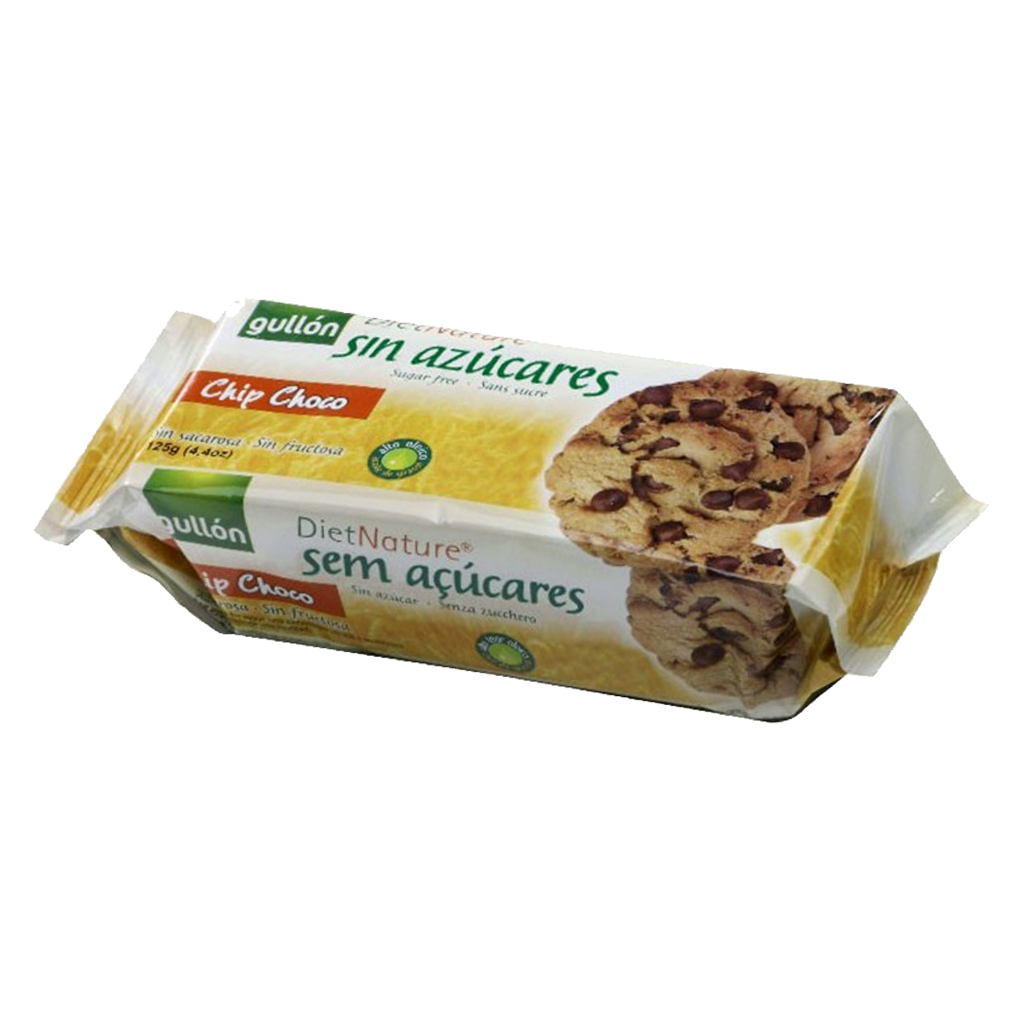 Gullon Chip Choco Sugar Free 無糖碎朱古力曲奇餅 - 125g