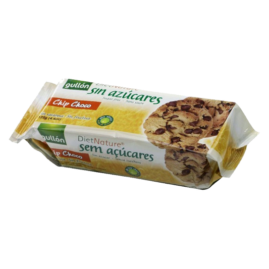 Gullon Chip Choco Sugar Free 無糖碎朱古力曲奇餅 - 125g