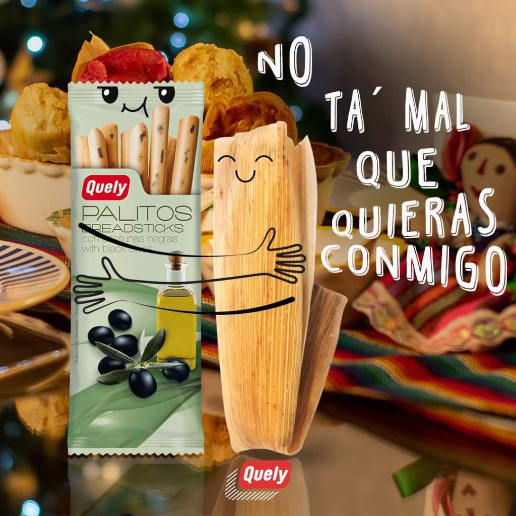 Quely Mediterranean Cracker Sticks - Olive - 50g