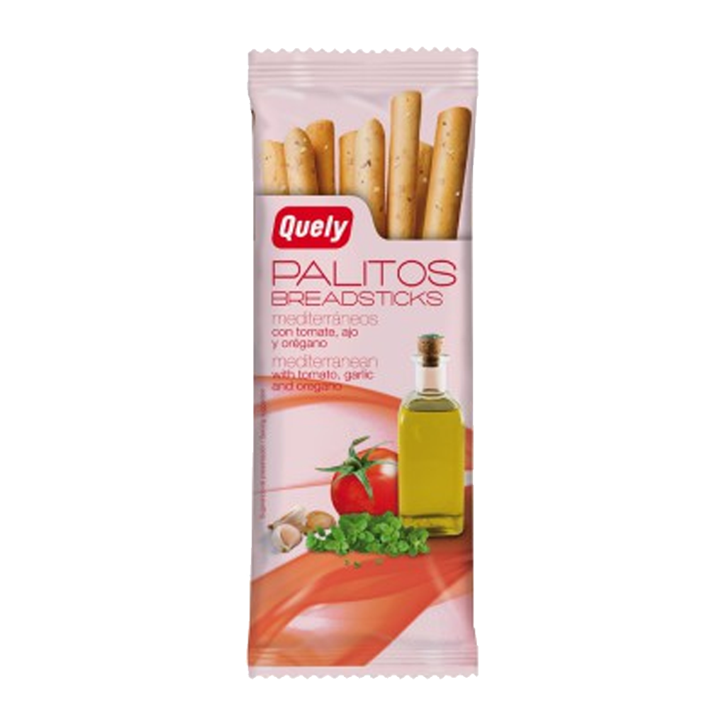 Quely Mediterranean Cracker Sticks - Tomato - 50g