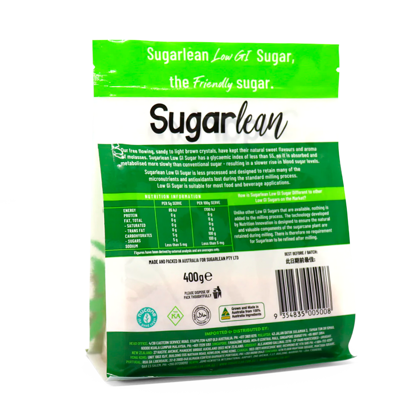 Sugarlean 澳洲低升糖庶糖 400g