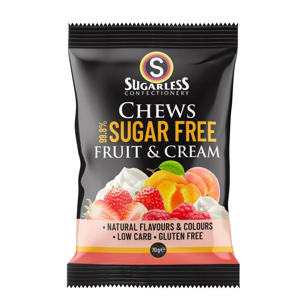 Sugarless 無糖蜜桃雜果軟糖 - 70g