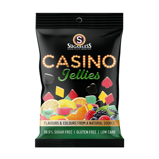 Sugarless 無糖雜果啫哩軟糖 ( Casino ) - 70g