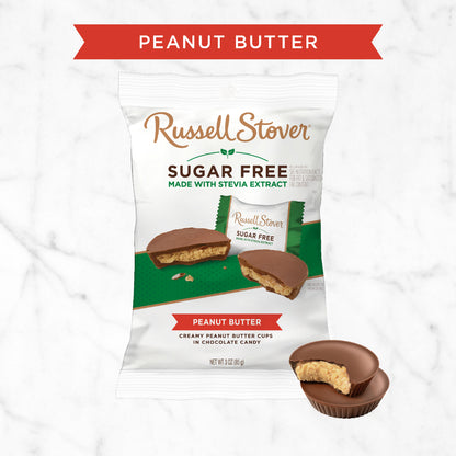 Russell Stover Peanut Butter 無糖花生朱古力 - 85g