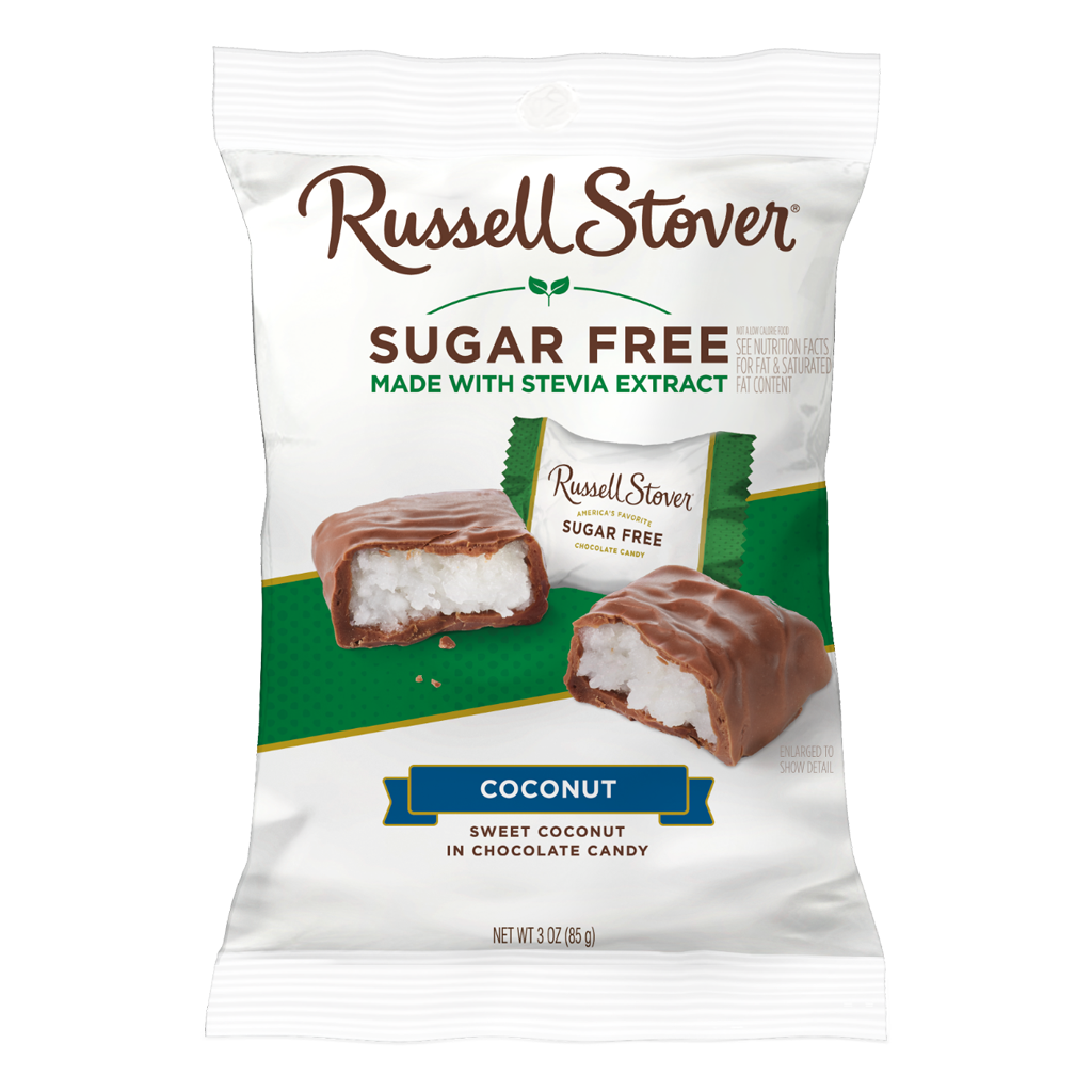 Russell Stover Coconut 無糖椰子朱古力 - 85g