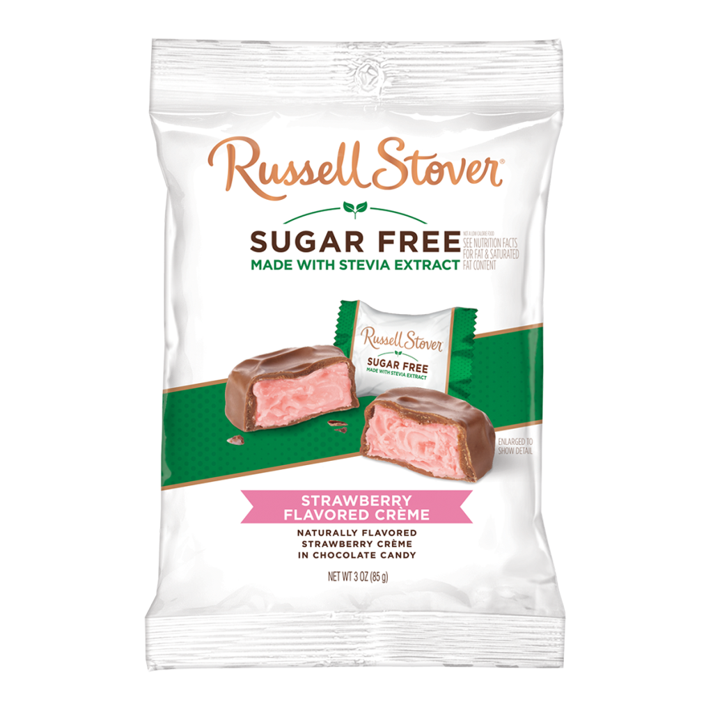 Russell Stover Straberry 無糖士多啤梨朱古力 - 85g