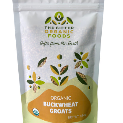 The Gifted Organic Foods Organic Buckwheat Groats 有機蕎麥米 - 454g