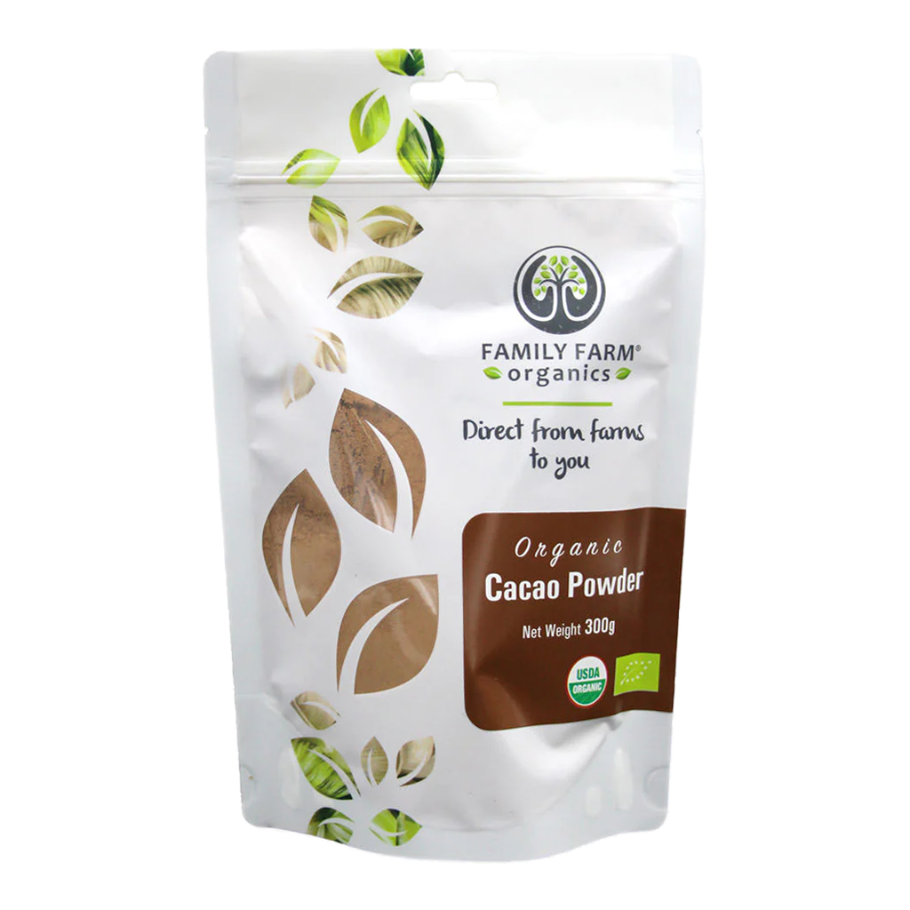 Family Farm Organics Organic Raw Cacao Powder 無添加糖有機生可可粉 - 300g