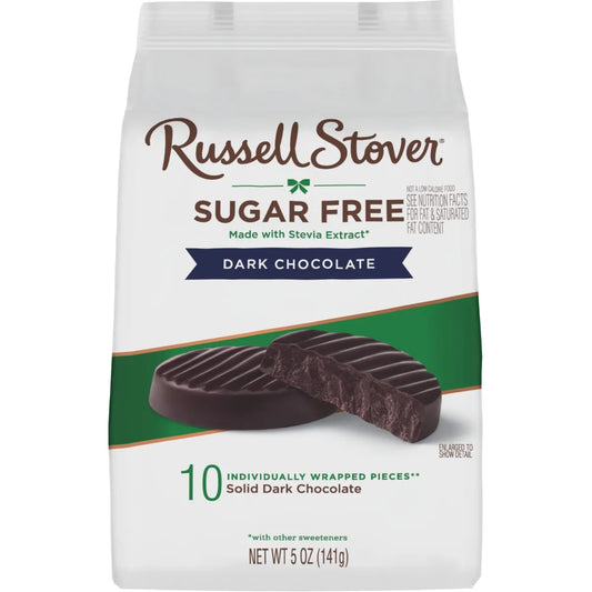 Russell Stover Sugar Free Dark Chocolate (90%) - 85g 