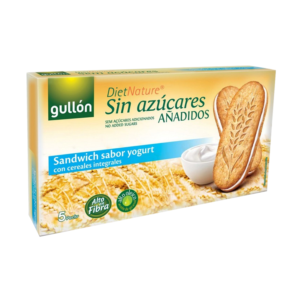 Gullon Sandwich Yogurt Biscuits (No Added Sugars) 無糖乳酪餅 - 220g