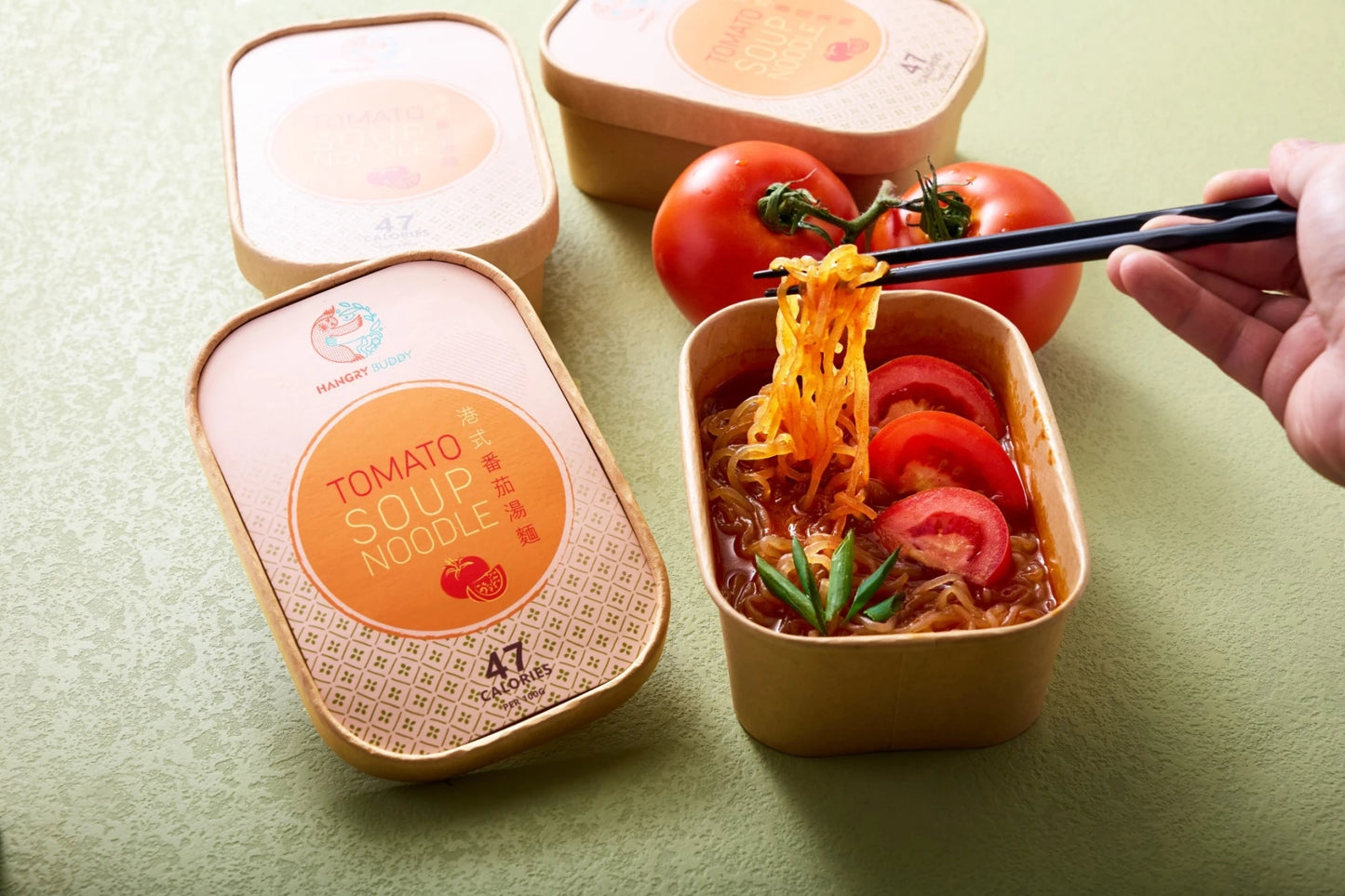 Tomato Soup Konjac Noodle 港式番茄湯蒟蒻麵