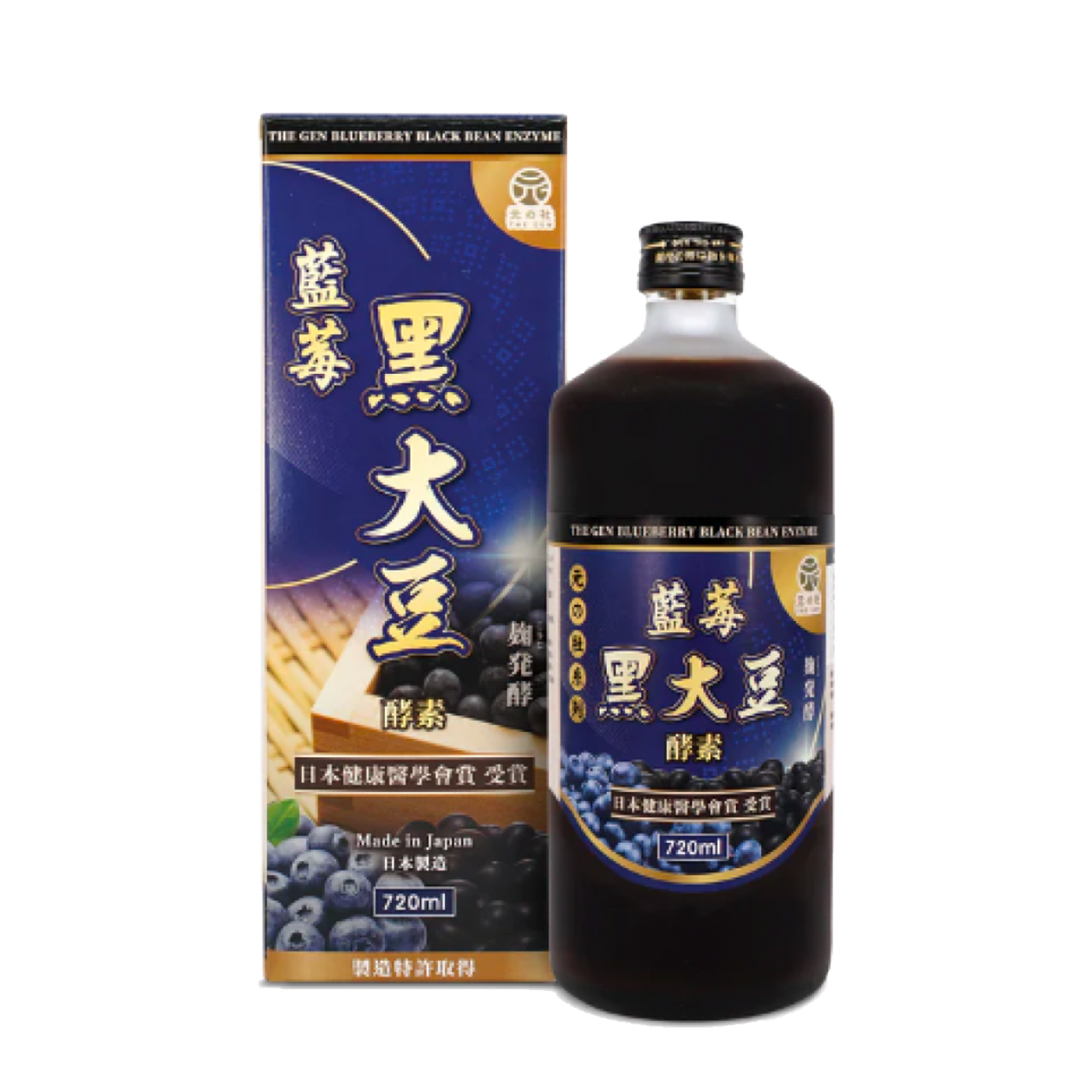 藍莓黑大豆酵素 - 720ml