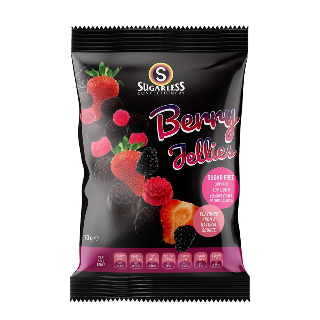 Sugarless 無糖雜莓啫哩軟糖 ( Berry ) - 70g