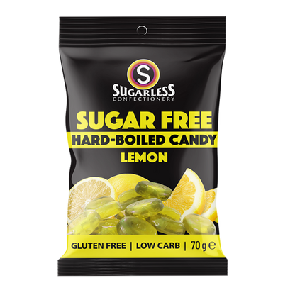 Sugarless Lemon 無糖檸檬硬糖 - 70g